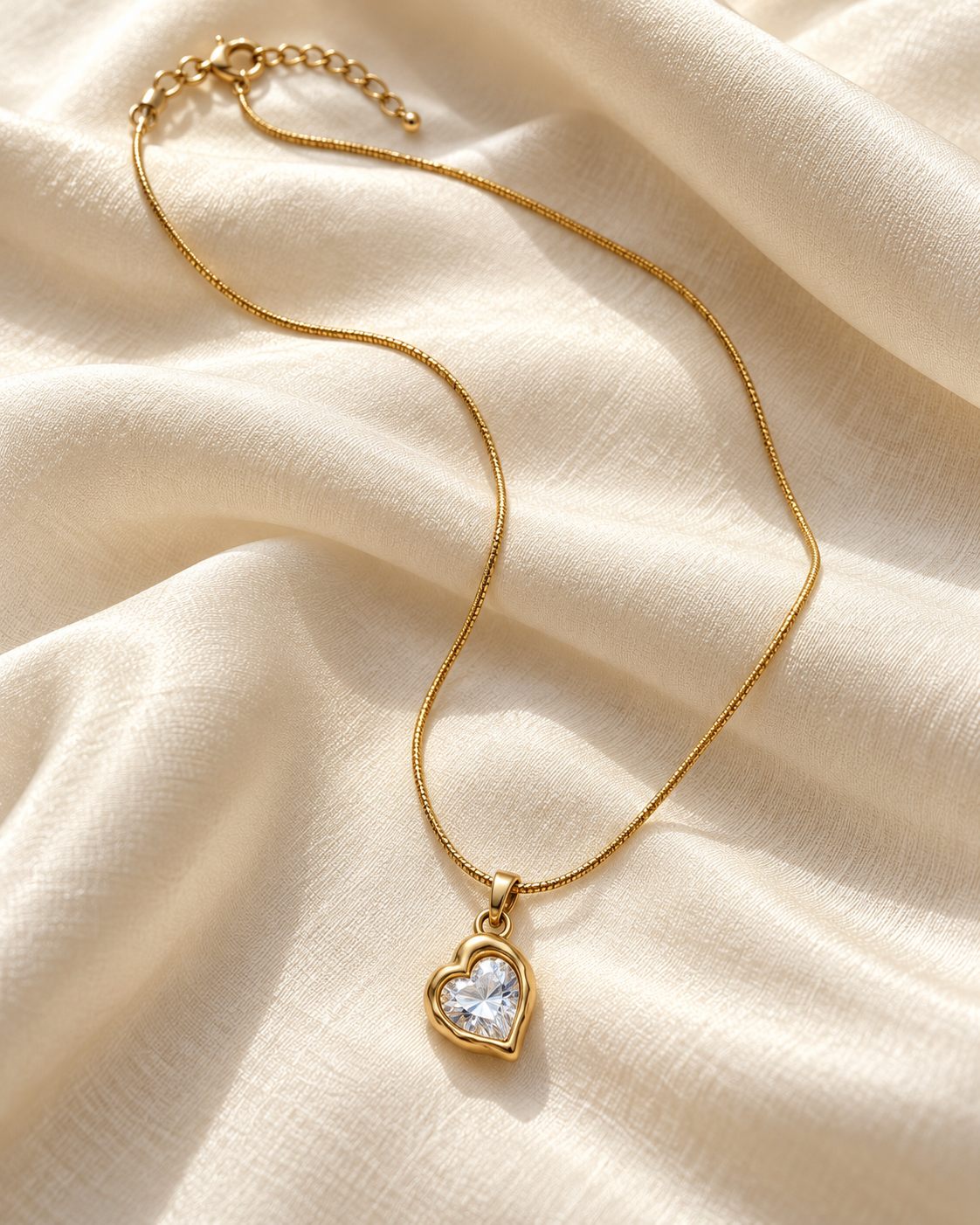 Crystal Heart Necklace