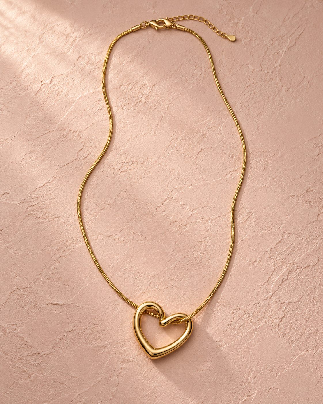 Open Heart Necklace