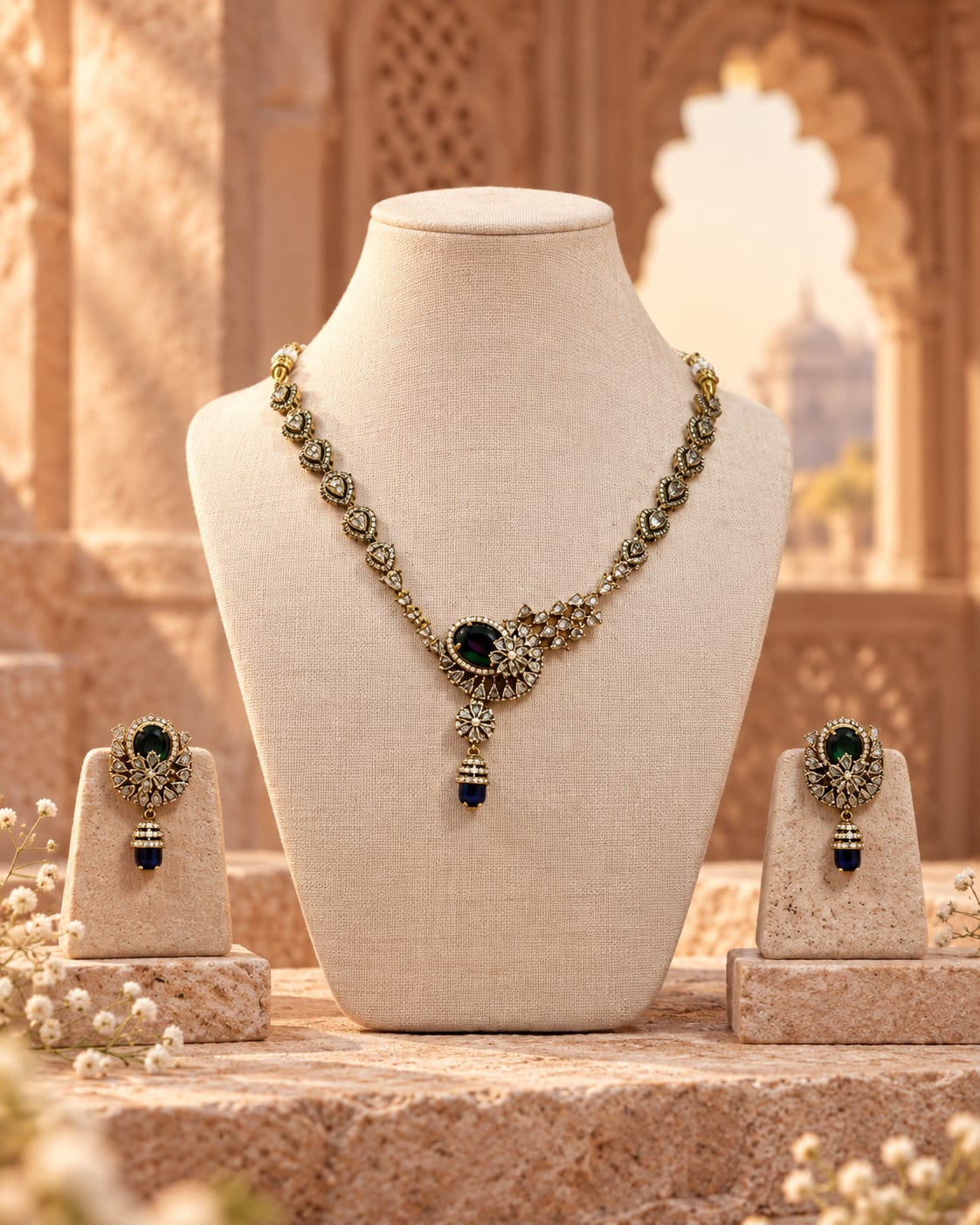 Emerald arch set